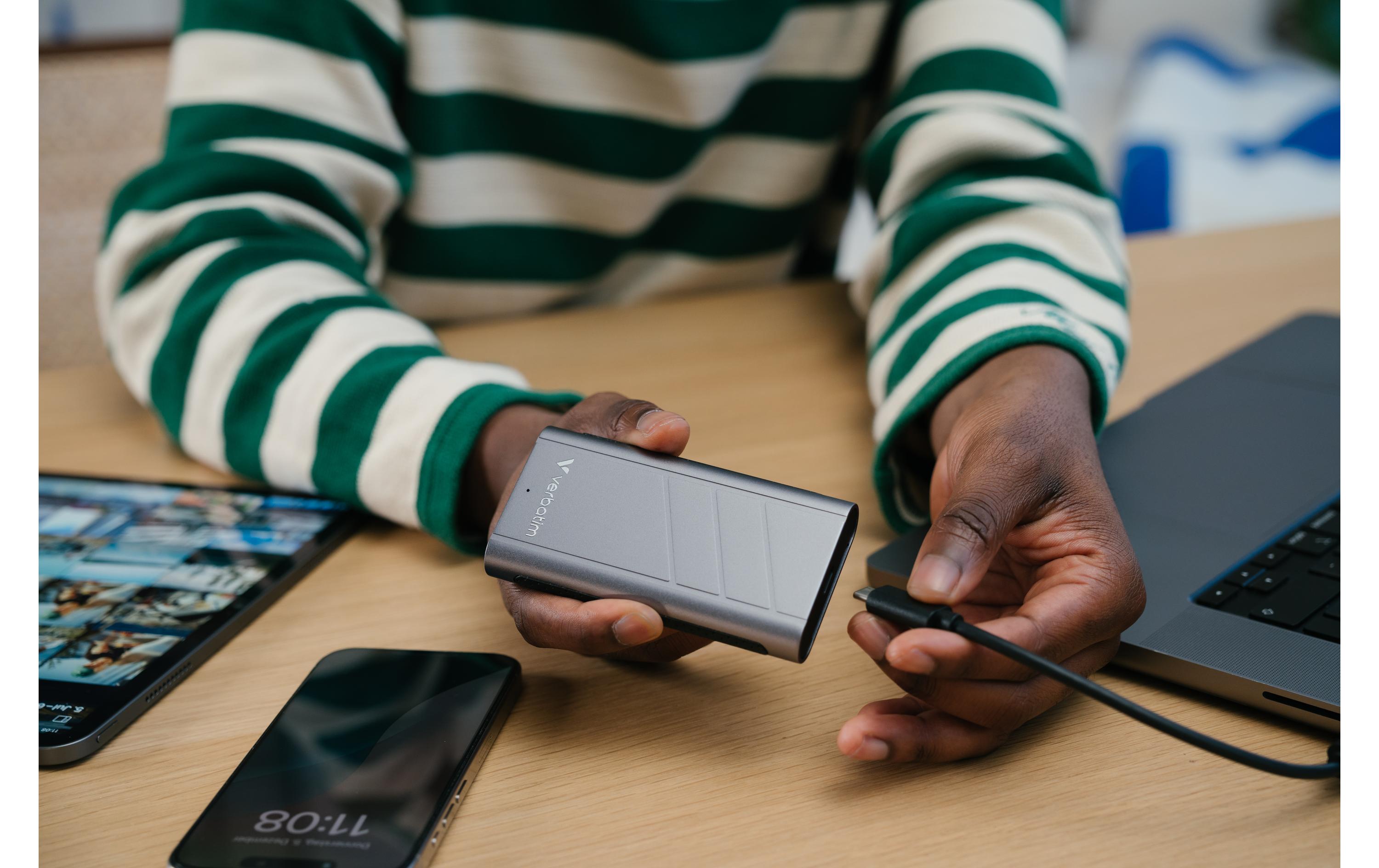 Verbatim Externe SSD TurboMetal 2000 GB