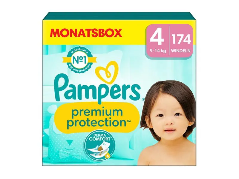 Pampers Windeln Premium Protection Maxi Grösse 4 Pampers Windeln Premium Protection Maxi Grösse 4