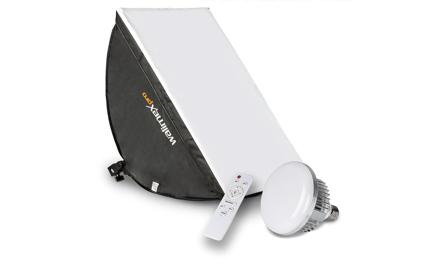 Walimex Pro Dauerlicht LED 60W Softbox 40 x 60 cm Bi Color