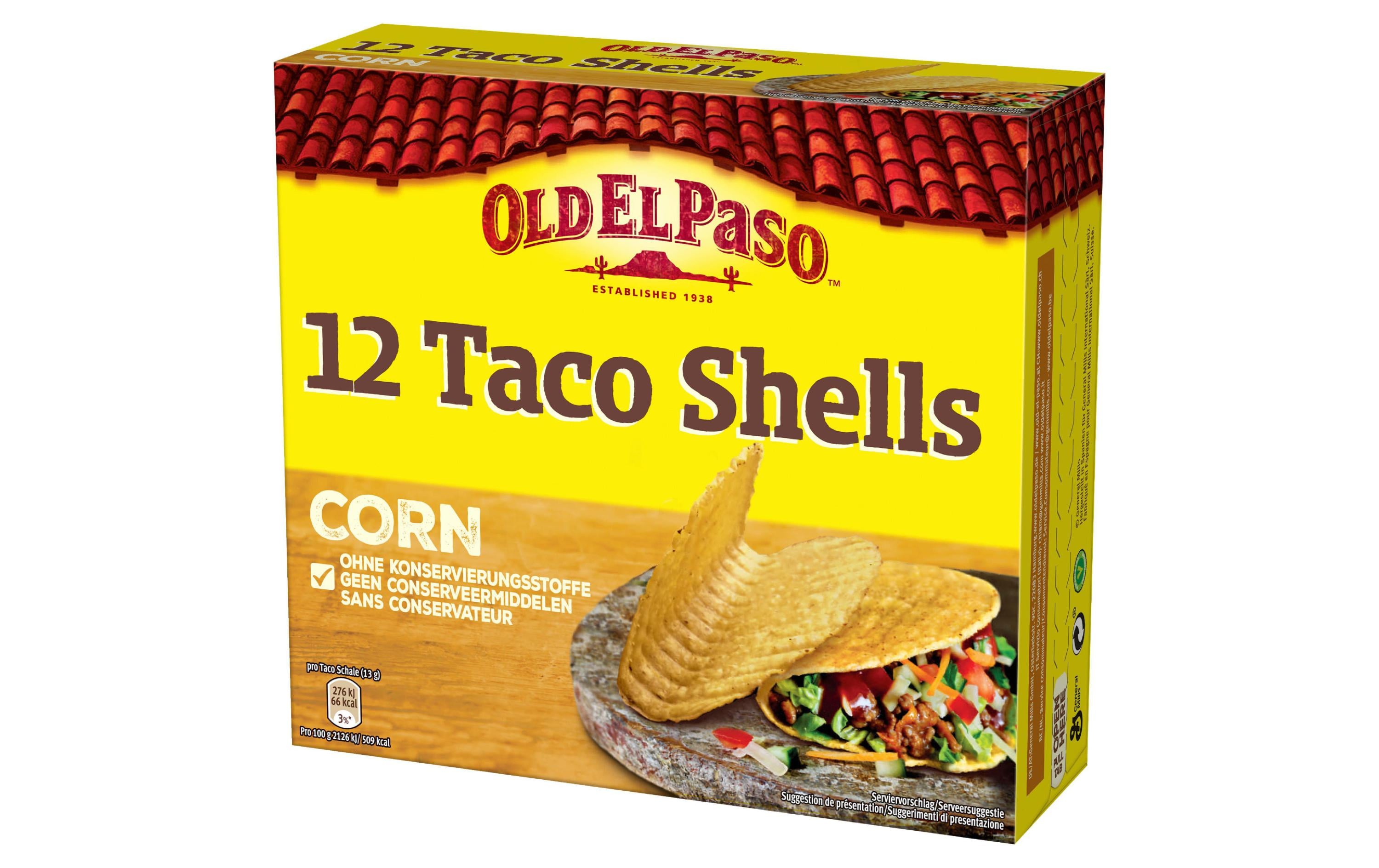 Old El Paso Chrunchy Taco Shells 12 Stück Old El Paso Chrunchy Taco Shells 12 Stück