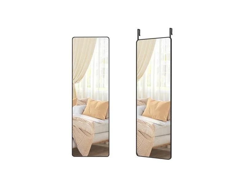 Songmics Spiegel 40 x 120 cm, Schwarz Songmics Spiegel 40 x 120 cm, Schwarz