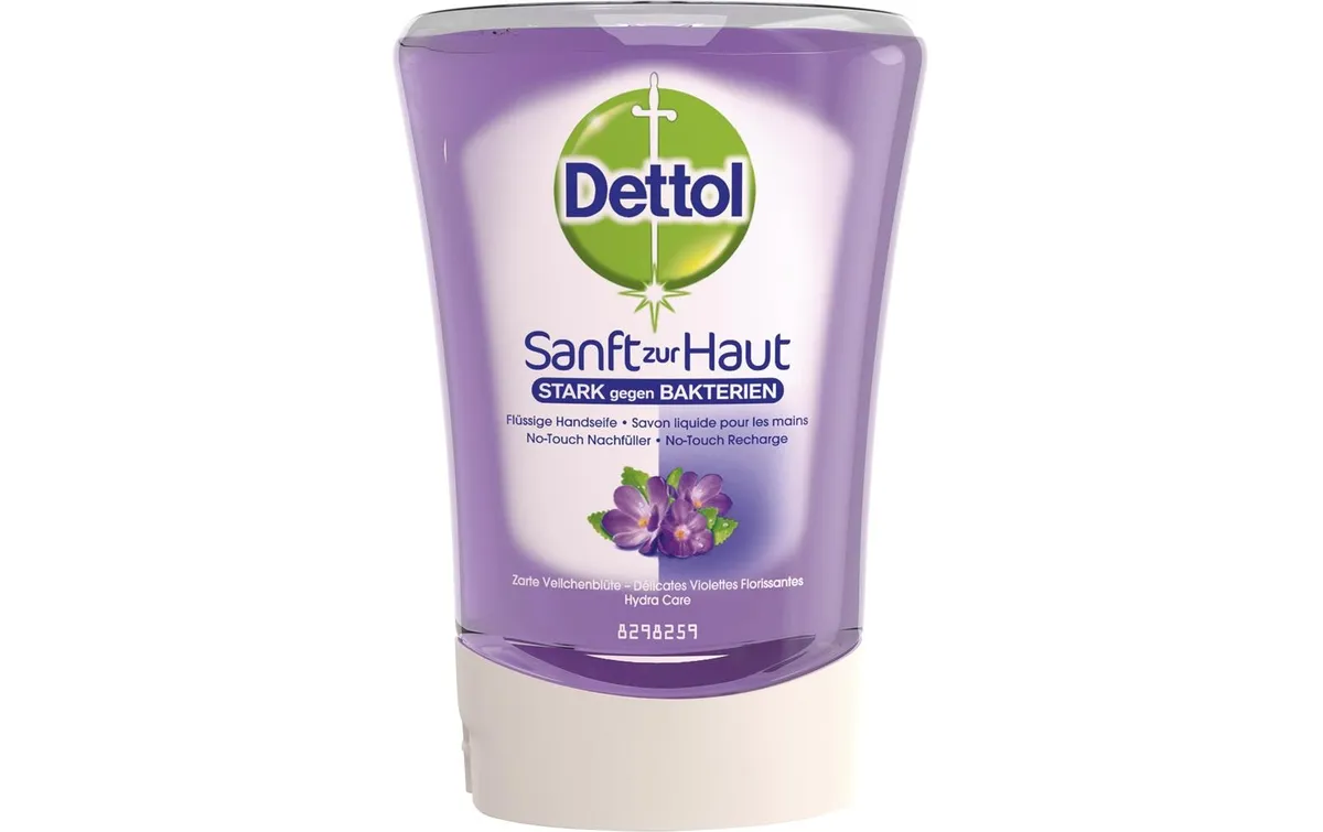 Dettol Handseife No-Touch Nachfüller Veilchenblüte 250 ml Dettol Handseife No-Touch Nachfüller Veilchenblüte 250 ml