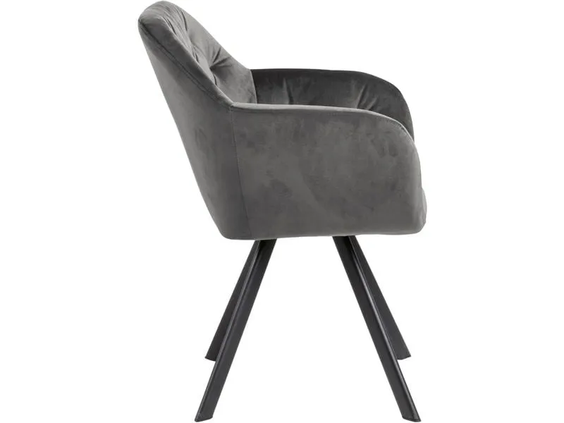 AC Design Stuhl Lola Dunkelgrau AC Design Stuhl Lola Dunkelgrau
