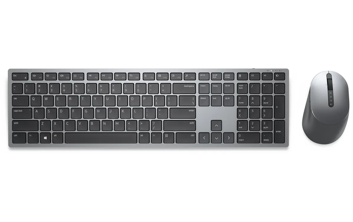 DELL Tastatur-Maus-Set KM7321W Multi-Device Wireless DE Layout DELL Tastatur-Maus-Set KM7321W Multi-Device Wireless DE Layout