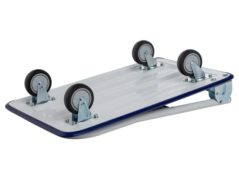 STRUCT Plattformwagen 150 kg, Blau/Weiss