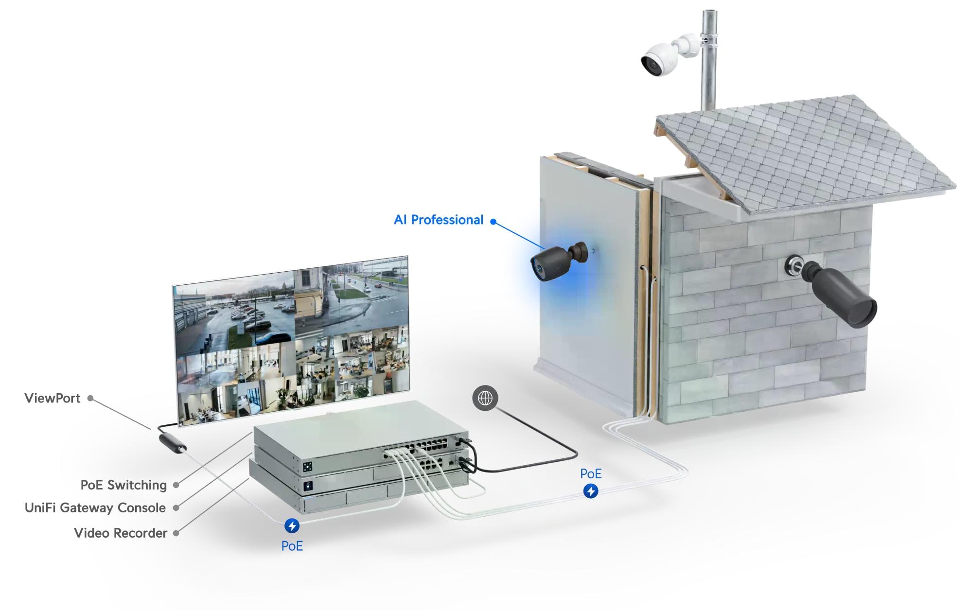 Ubiquiti Netzwerkkamera AI Professional Schwarz