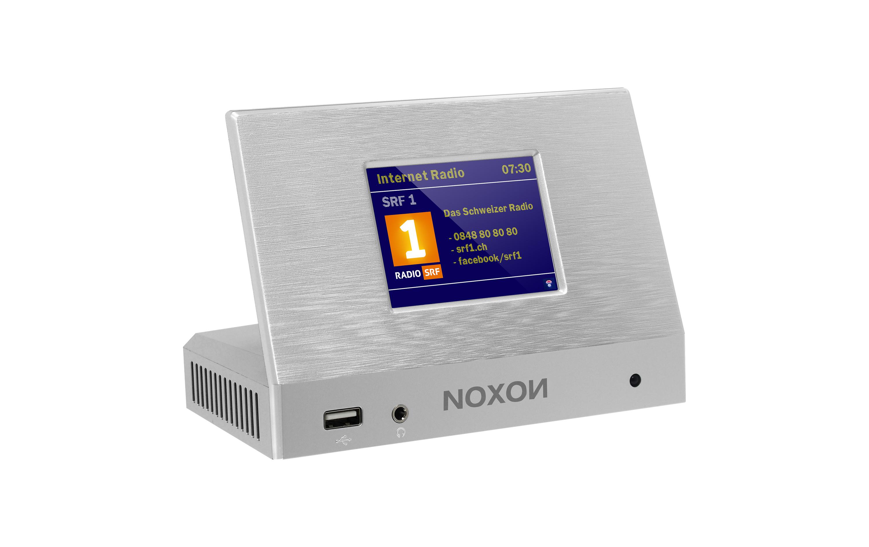 Noxon Radio-Tuner A120+ Silber