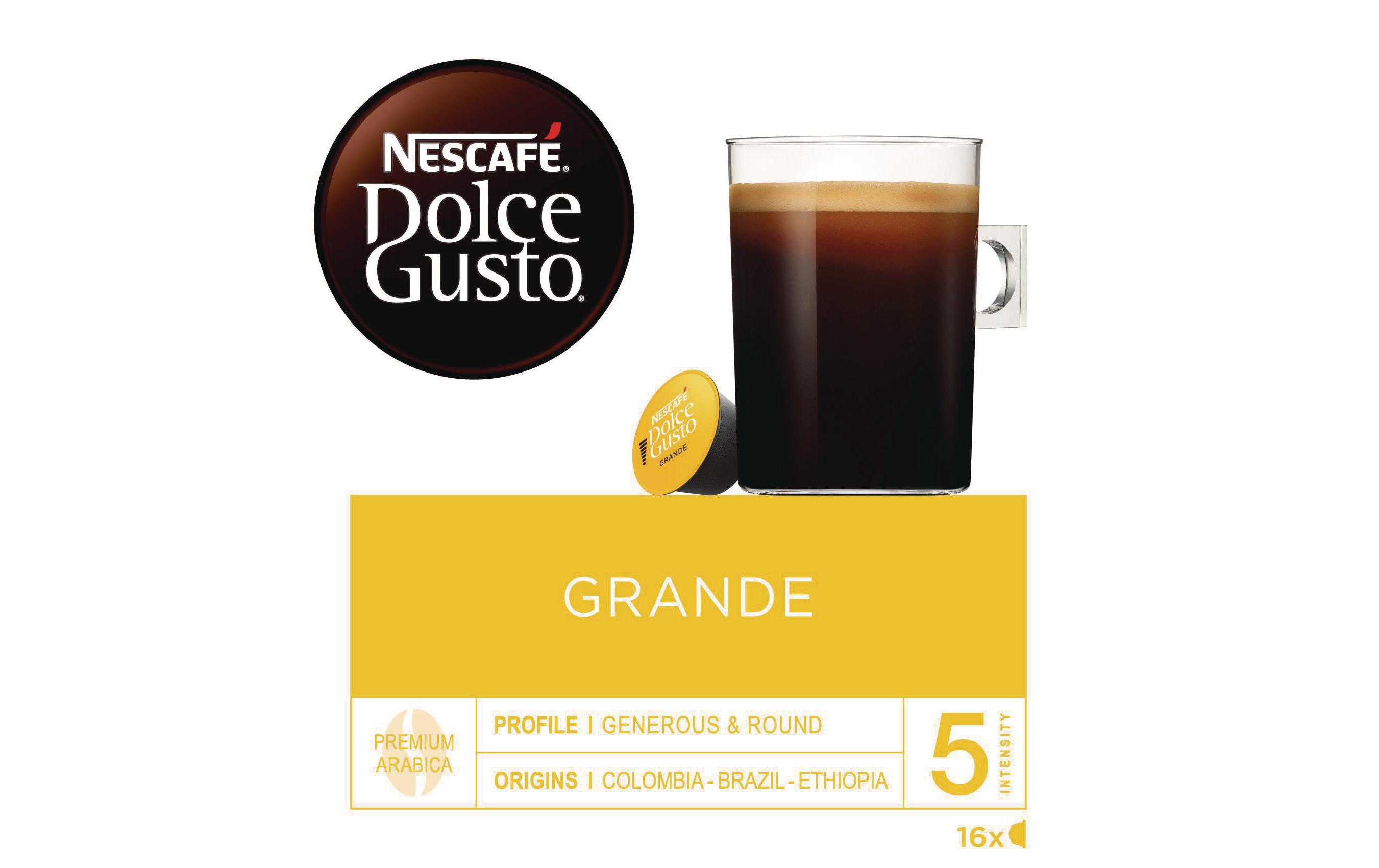 Nescafé Kaffeekapseln Dolce Gusto Grande 30 Stück