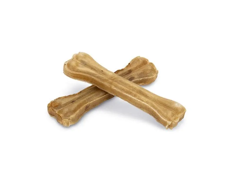 Beeztees Kauknochen Rinderhaut, 16 cm, 2 Stk. Beeztees Kauknochen Rinderhaut, 16 cm, 2 Stk.