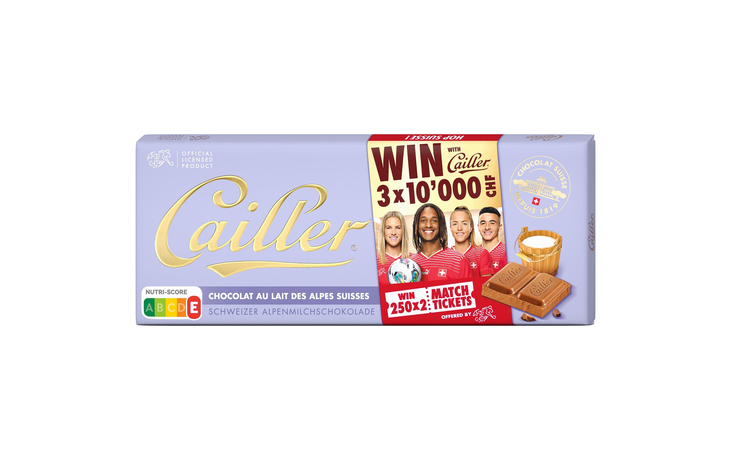 Cailler Tafelschokolade Milch 100 g