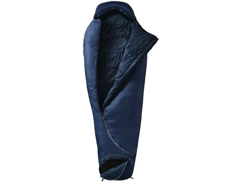 Grüezi Bag Schlafsack Biopod Wolle Zero XL 2 °C 200 cm, Nacht Blau Grüezi Bag Schlafsack Biopod Wolle Zero XL 2 °C 200 cm, Nacht Blau