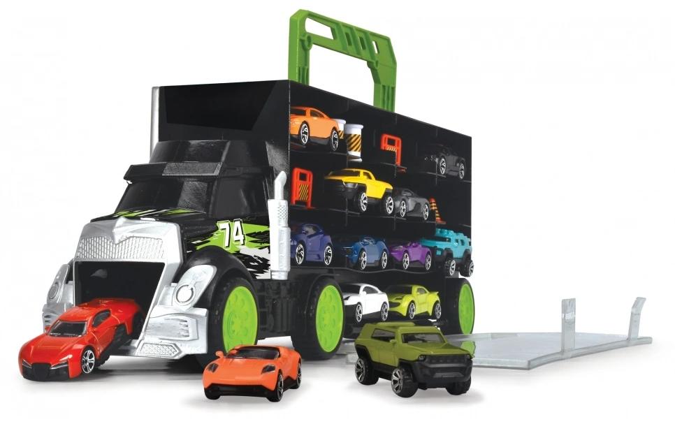 Dickie Toys Lastwagen für 28 Autos