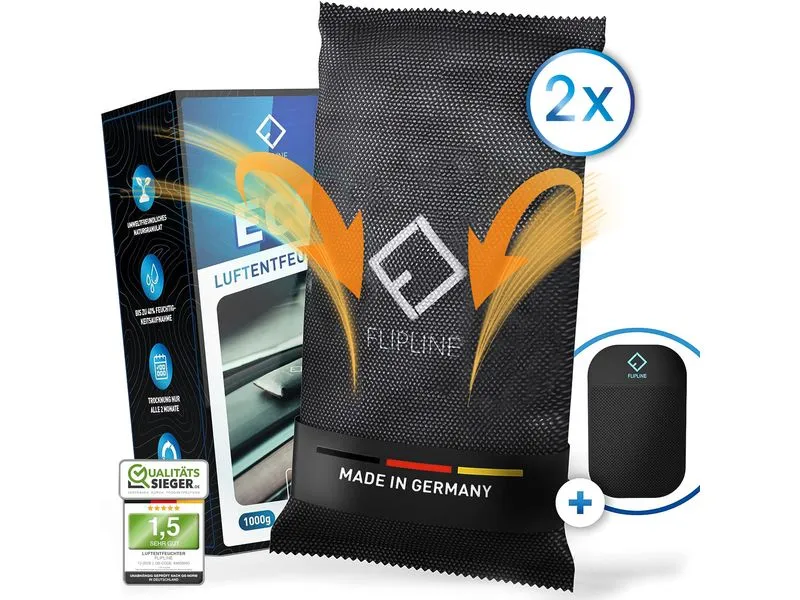Flipline Auto-Luftentfeuchter 1 kg 2er Set Flipline Auto-Luftentfeuchter 1 kg 2er Set