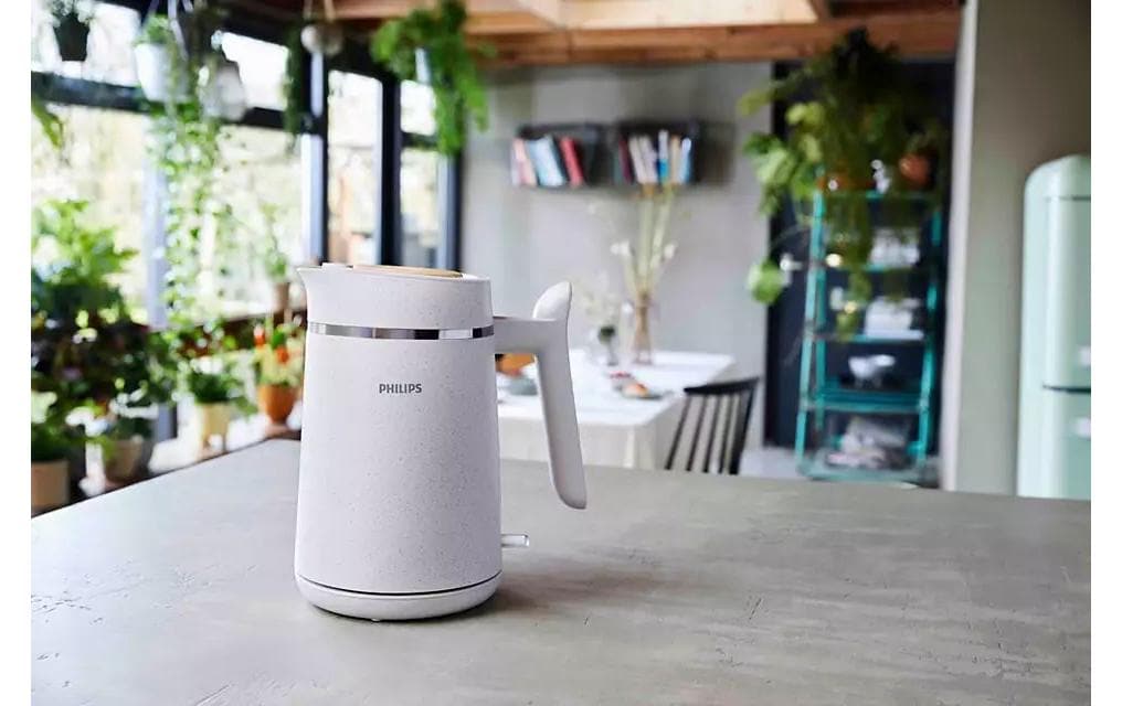 Philips Wasserkocher HD9365 1.7 l, Seidenweiss matt