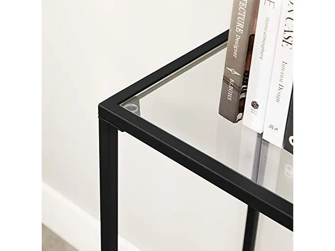VASAGLE Konsolentisch 100 x 35 x 80 cm, Schwarz VASAGLE Konsolentisch 100 x 35 x 80 cm, Schwarz