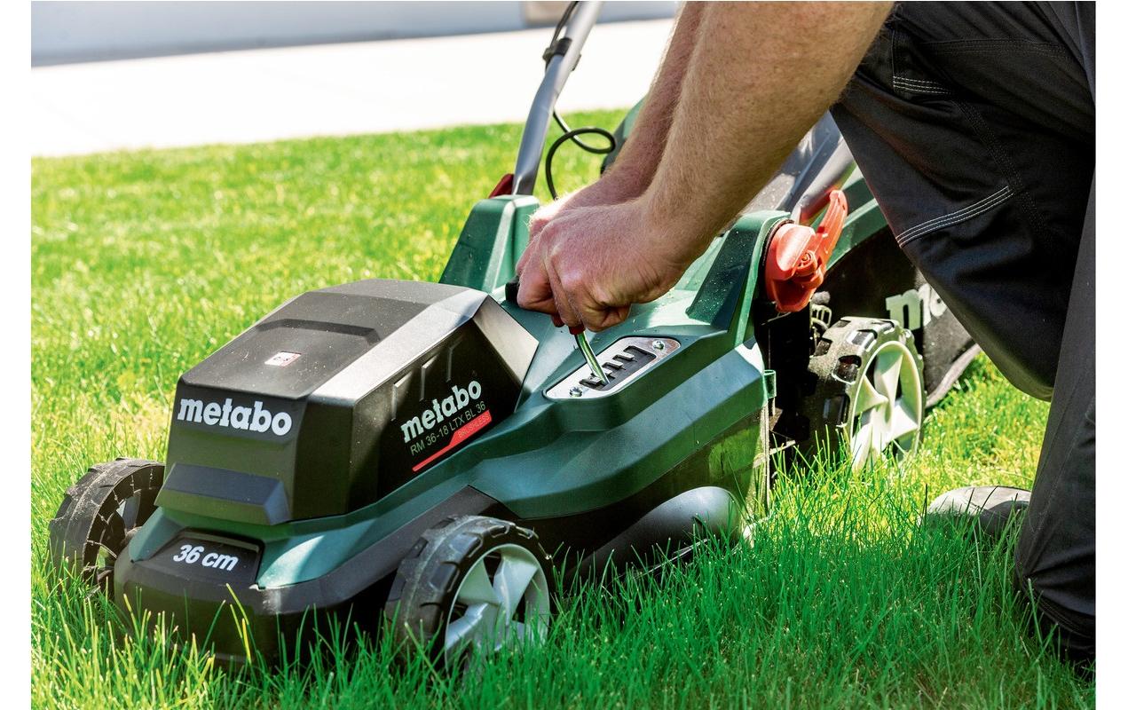 Metabo Akku-Rasenmäher RM 36-18 LTX BL 36 Set