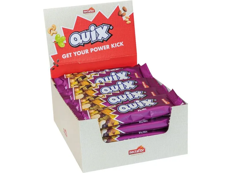 Nectaflor Quix Pic Nic 25 x 40 g Nectaflor Quix Pic Nic 25 x 40 g
