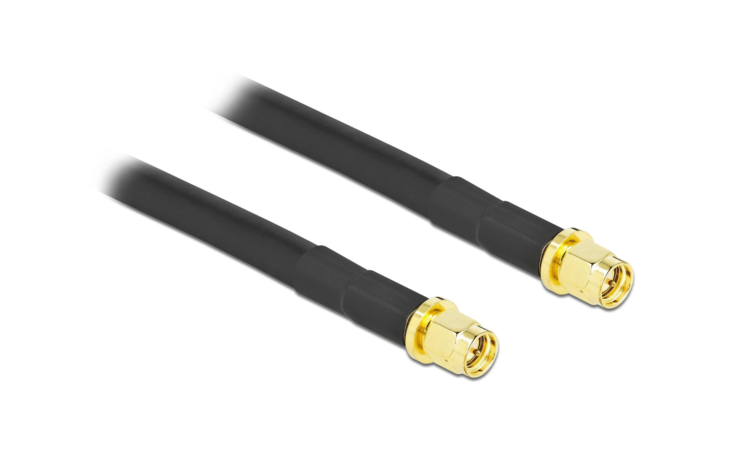 Delock Antennenkabel LTE/5G, LMR/CFD300 SMA zu SMA, 5 m Delock Antennenkabel LTE/5G, LMR/CFD300 SMA zu SMA, 5 m