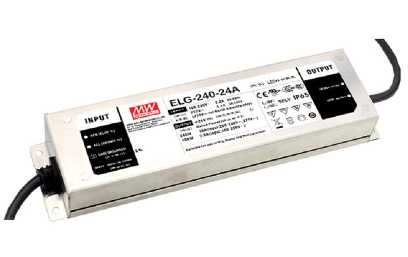 MeanWell LED Treiber 240 W, CV+CC 24 V / 10 A