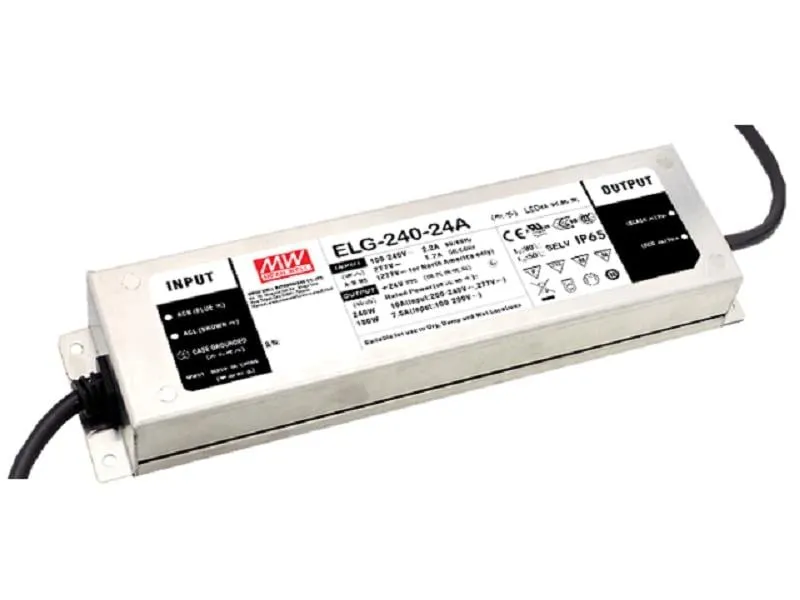 MeanWell LED Treiber 240 W, CV+CC 24 V / 10 A MeanWell LED Treiber 240 W, CV+CC 24 V / 10 A