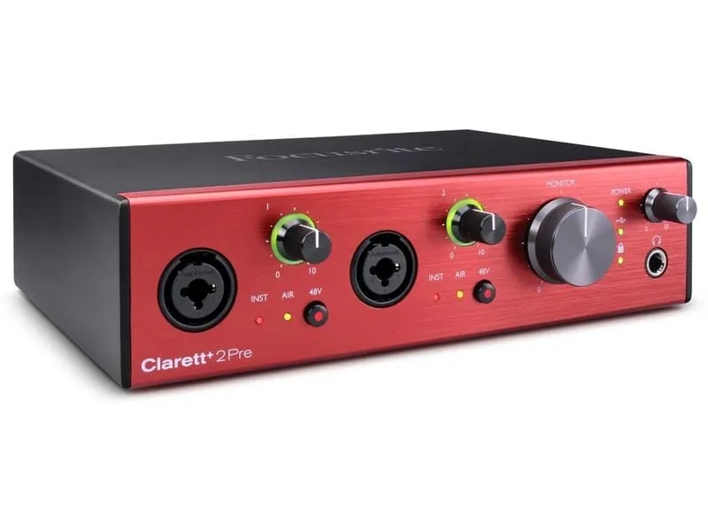 Focusrite Audio Interface Clarett+ 2Pre Focusrite Audio Interface Clarett+ 2Pre