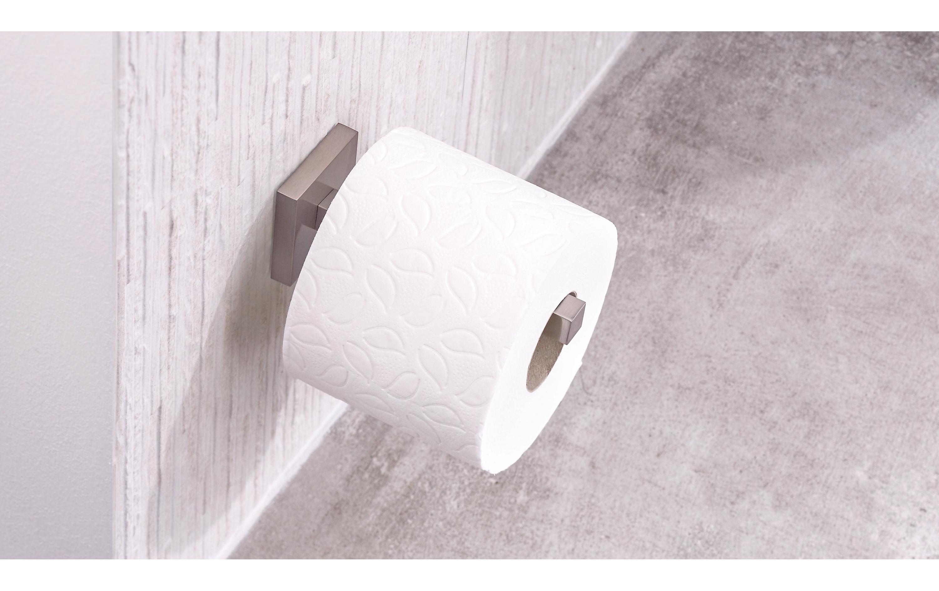 tesa Toilettenpapierhalter Exxclusiv Silber