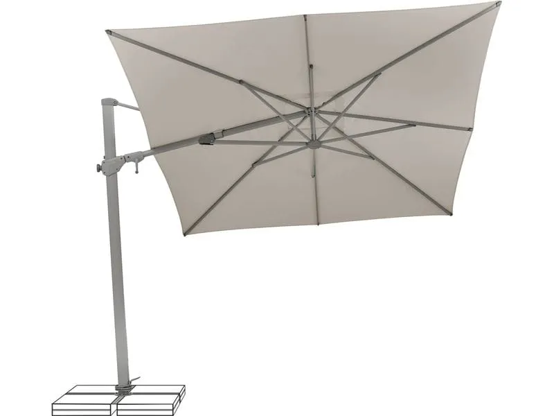 Suncomfort by Glatz Sonnenschirm Varioflex Light Taupe Suncomfort by Glatz Sonnenschirm Varioflex Light Taupe