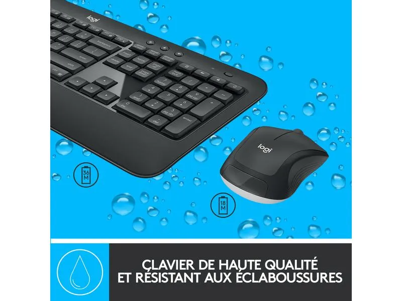 Logitech Tastatur-Maus-Set MK540 Advanced US-Layout, für Windows Logitech Tastatur-Maus-Set MK540 Advanced US-Layout, für Windows