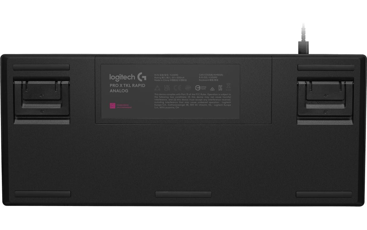 Logitech Gaming-Tastatur Pro X TKL Rapid Schwarz