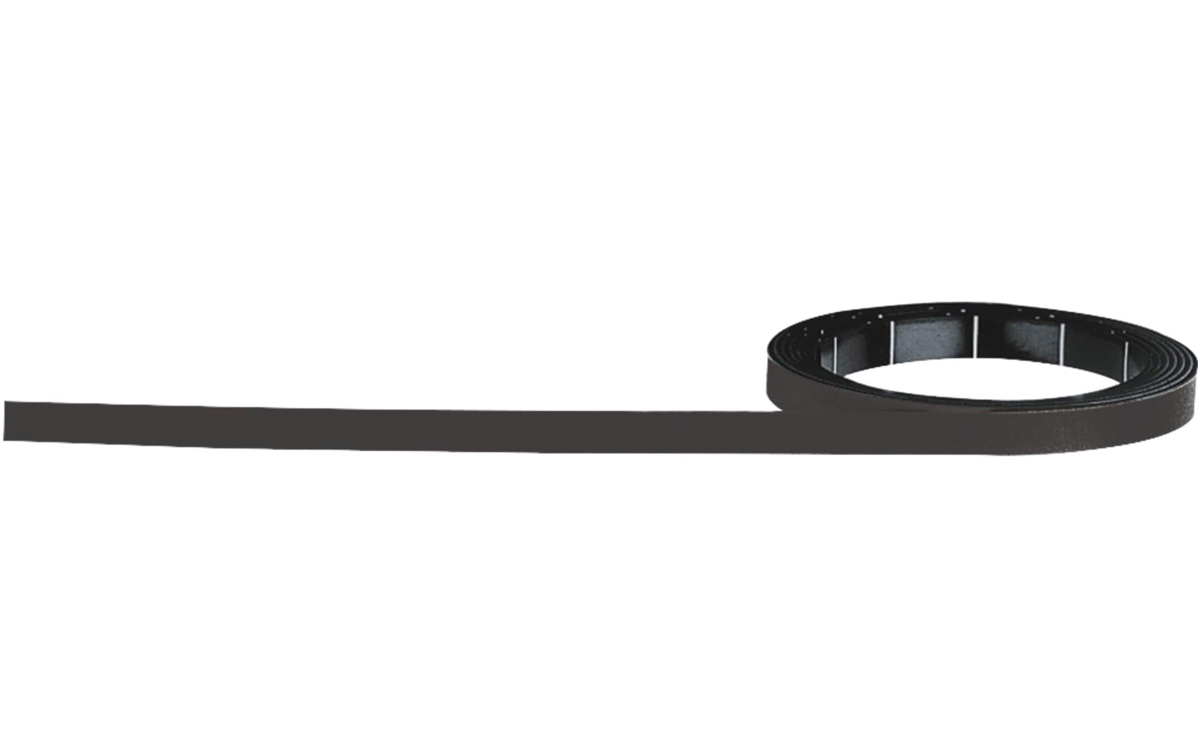 Magnetoplan Magnetband 1 m x 0.5 cm, Schwarz
