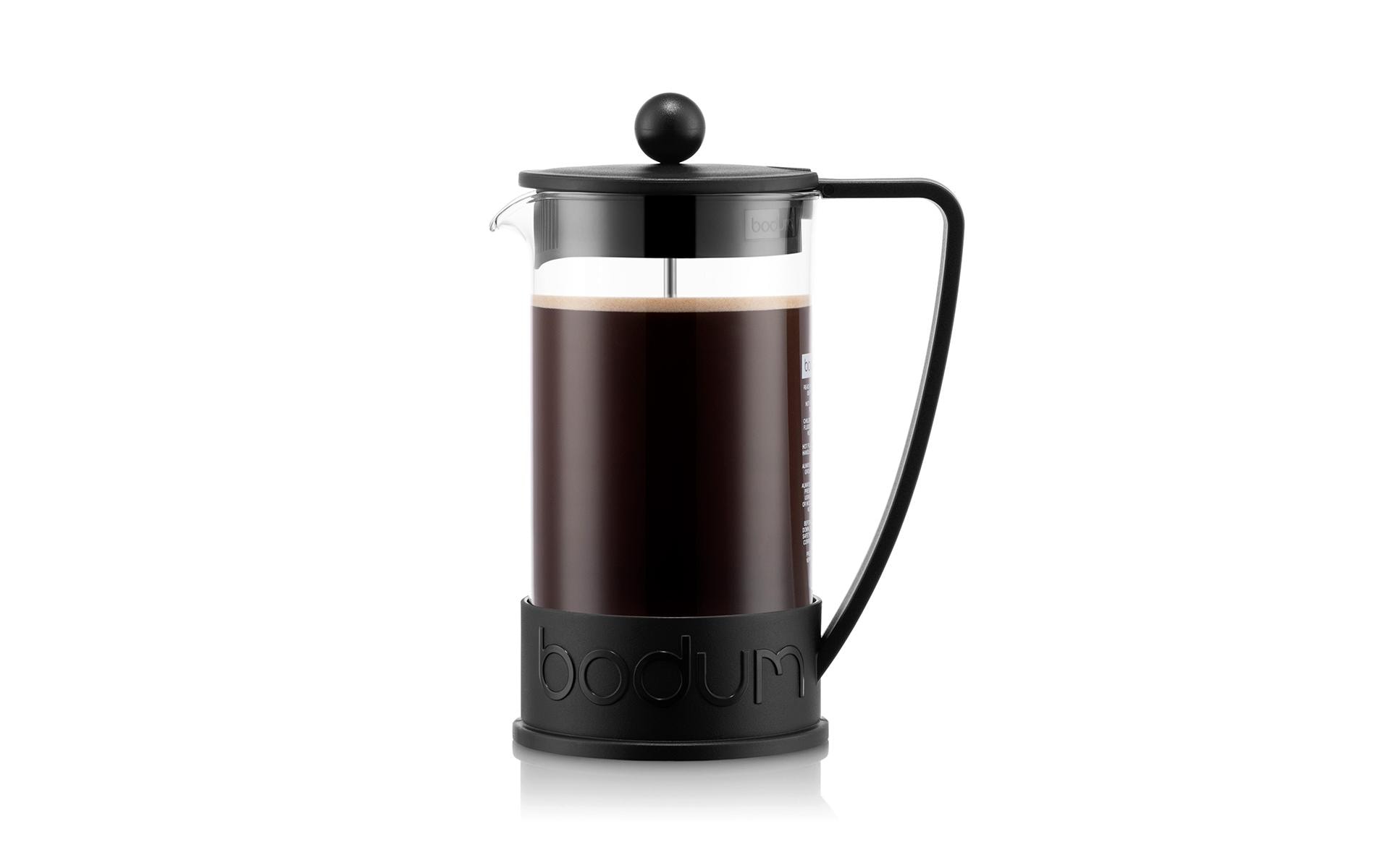 Bodum Kaffeebereiter Brazil Schwarz, 1 l Bodum Kaffeebereiter Brazil Schwarz, 1 l