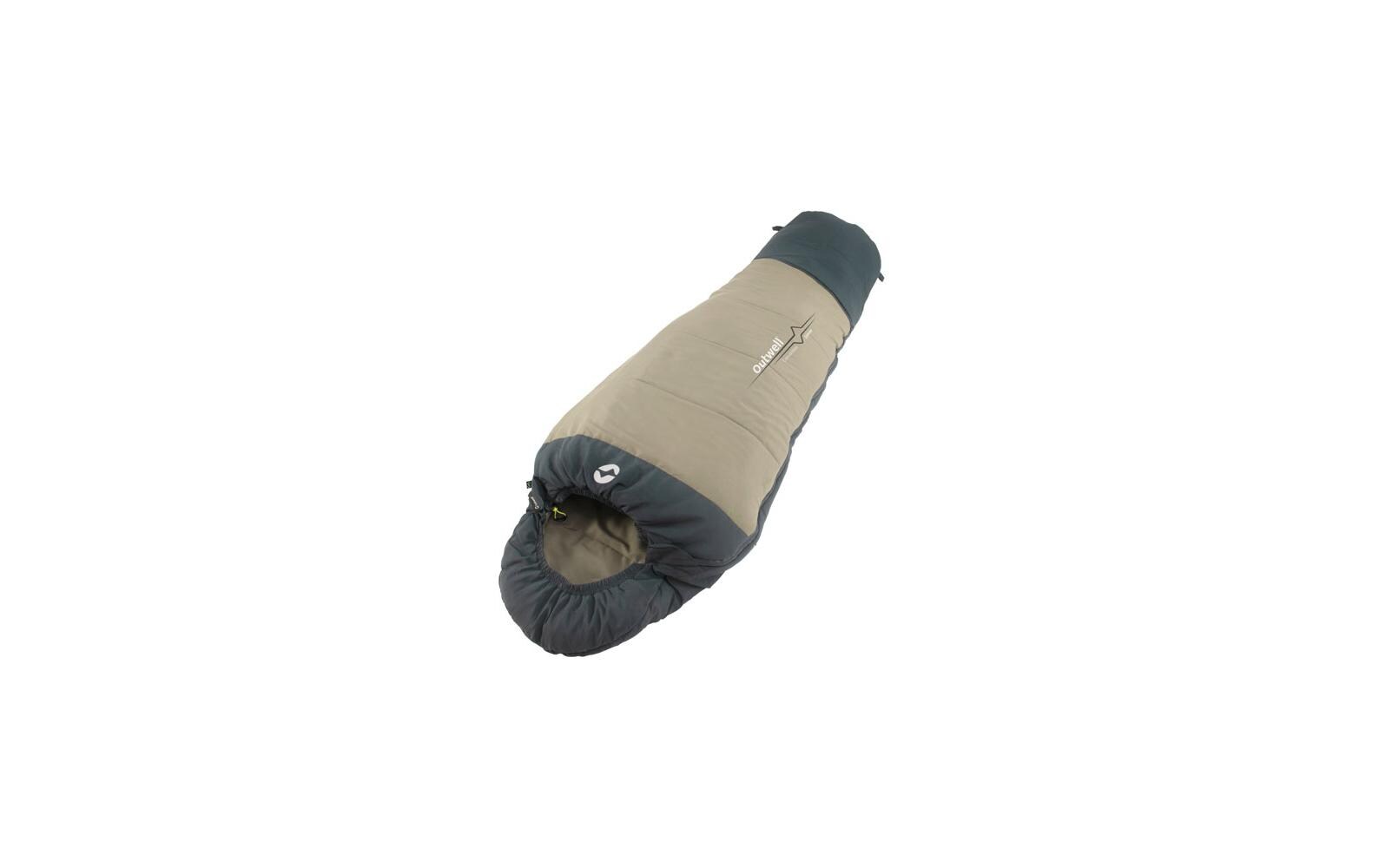 Outwell Schlafsack Convertible Junior Polyester, Beige/Grau Outwell Schlafsack Convertible Junior Polyester, Beige/Grau