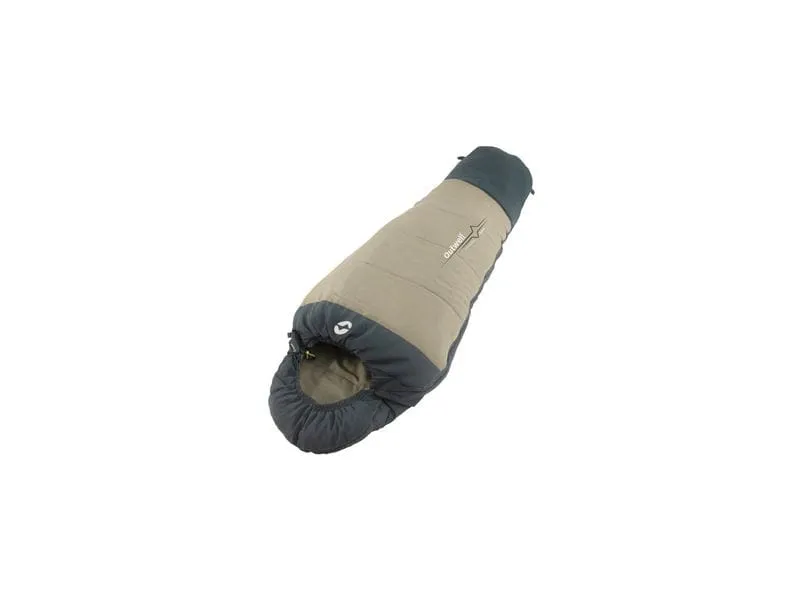 Outwell Schlafsack Convertible Junior Polyester, Beige/Grau Outwell Schlafsack Convertible Junior Polyester, Beige/Grau