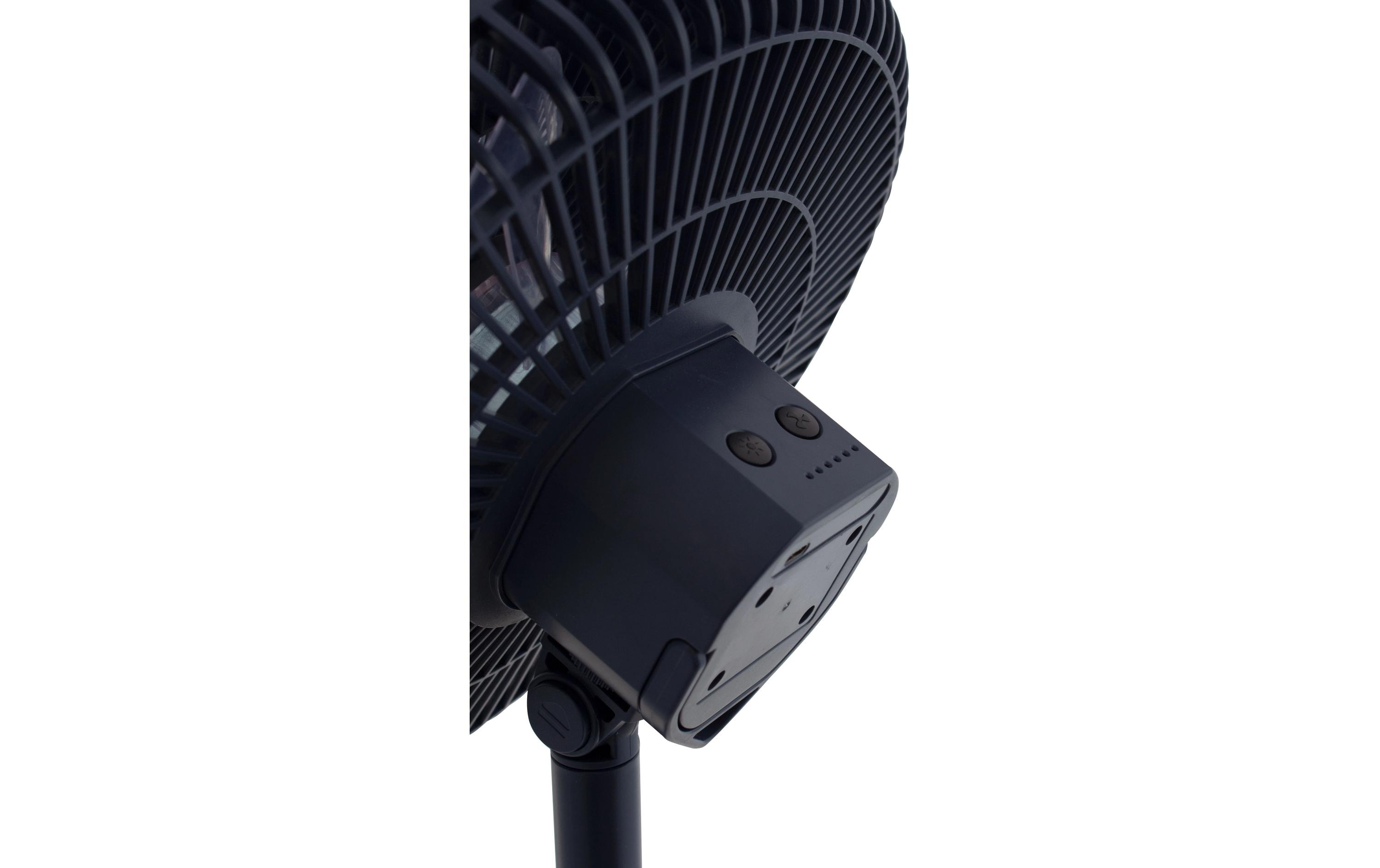 Eurotrail Wiederaufladbarer Ventilator Marineblau