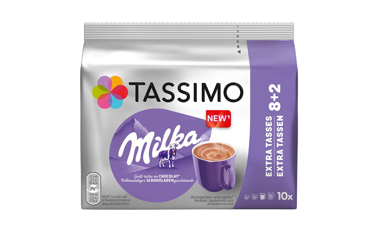 TASSIMO Kaffeekapseln T DISC Milka Kakao-Spezialität 10 Portionen