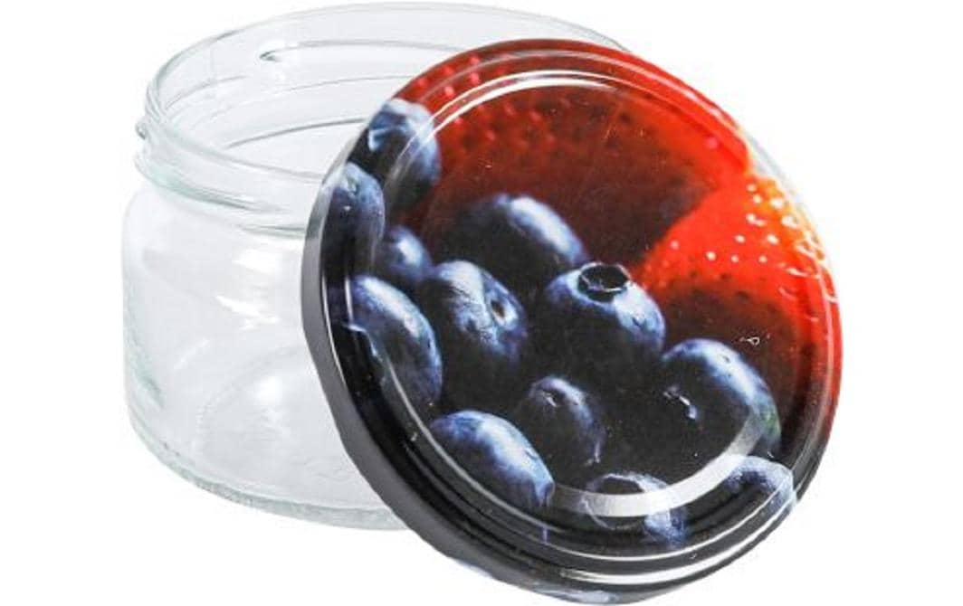 Axentia Einmachglas Frucht 250 ml, 6 Stück