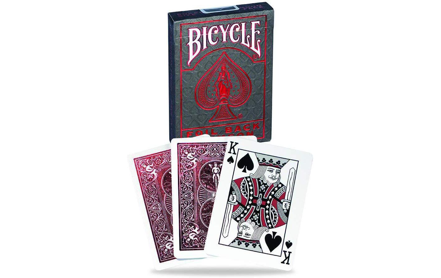 Bicycle Poker Karten Bicycle Metalluxe Red