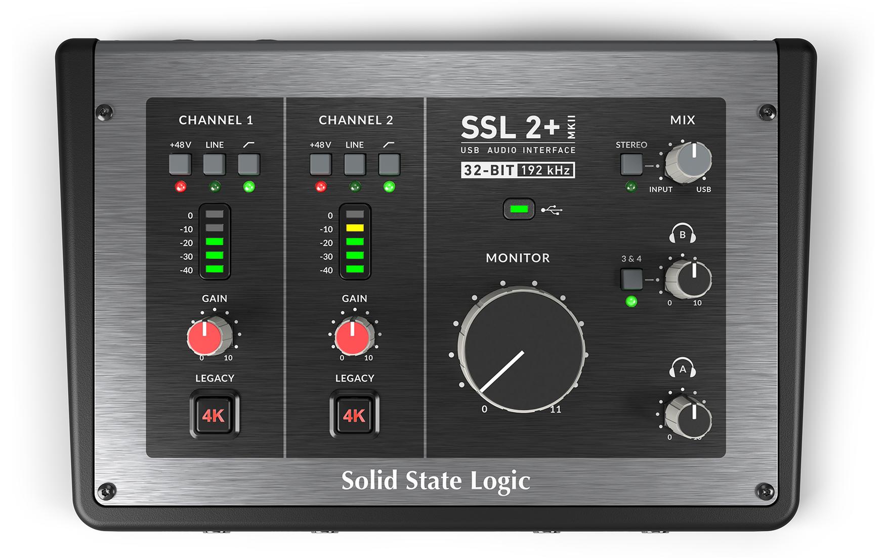 Solid State Logic Audio Interface SSL 2+ MKII Solid State Logic Audio Interface SSL 2+ MKII