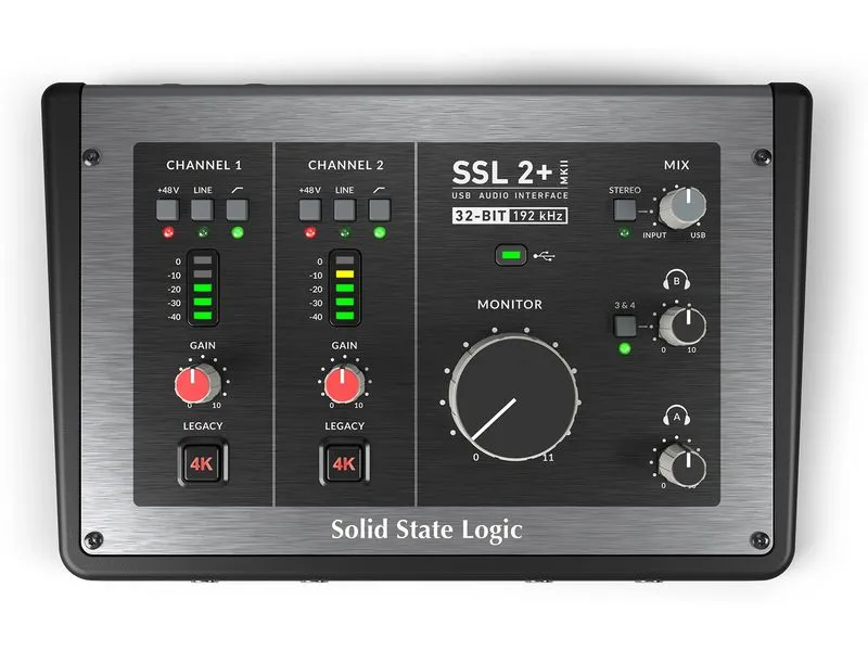 Solid State Logic Audio Interface SSL 2+ MKII