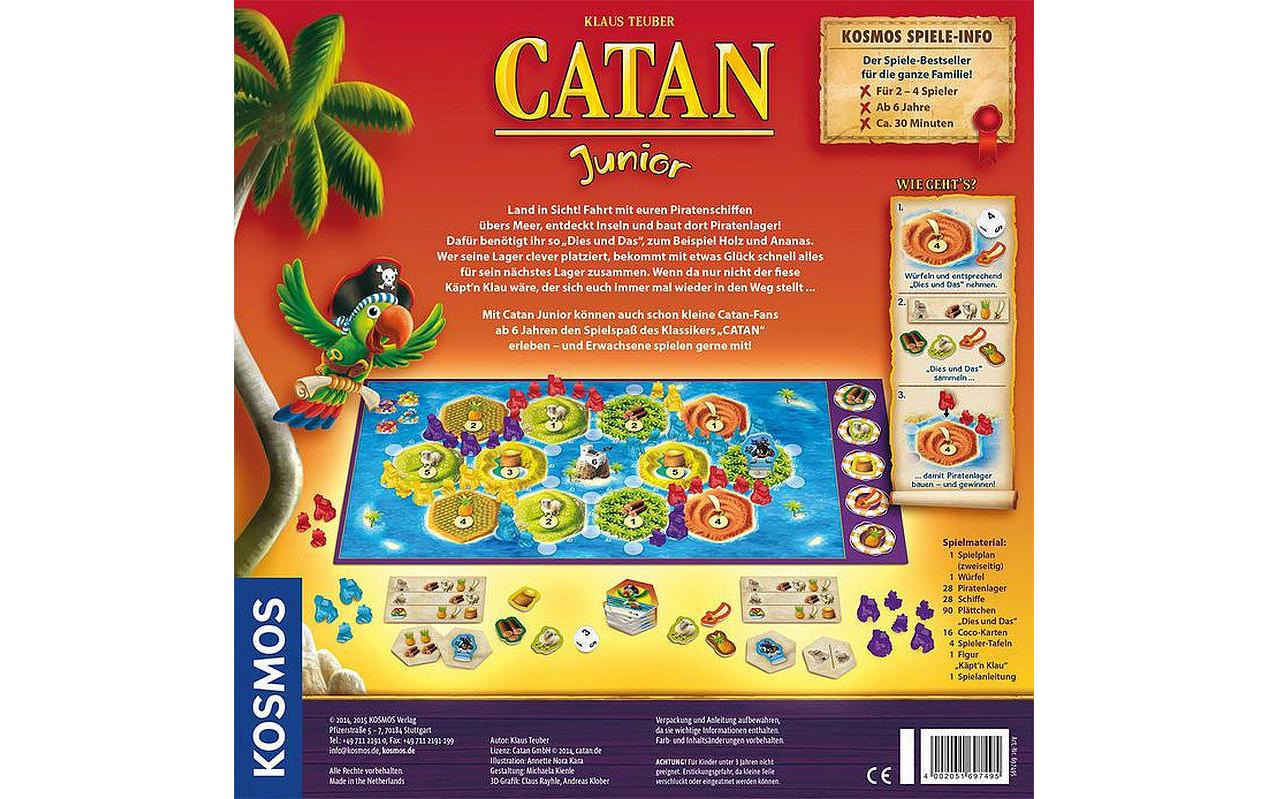 Kosmos Kinderspiel Catan Junior Kosmos Kinderspiel Catan Junior