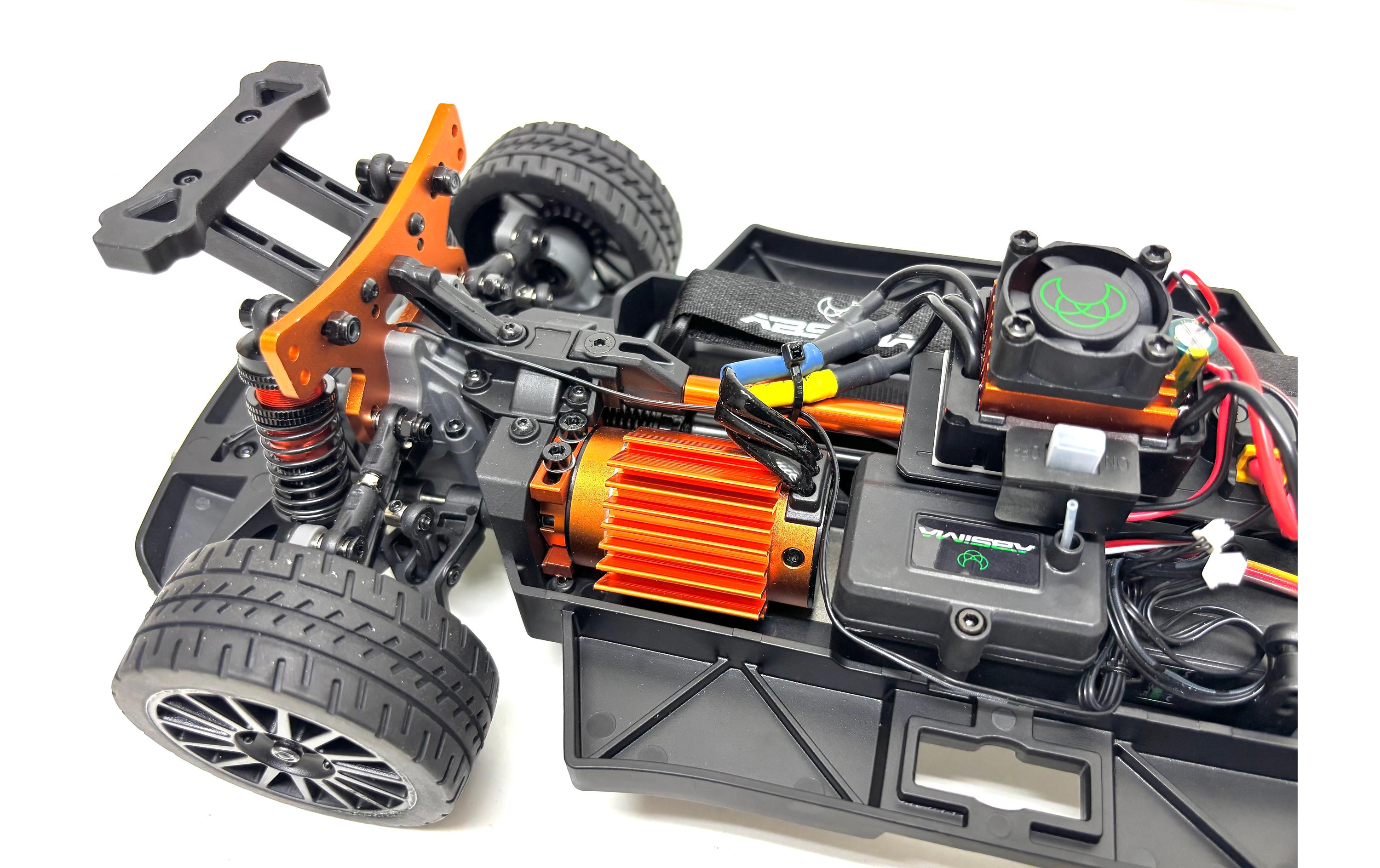 Absima Rally Car Speed Demon weiss, 4WD, RTR, 1:12