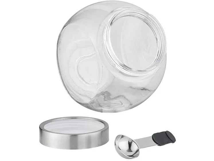 APS Vorratsglas Vorratsdose mit Löffel, ca. D20 cm. H18 cm APS Vorratsglas Vorratsdose mit Löffel, ca. D20 cm. H18 cm