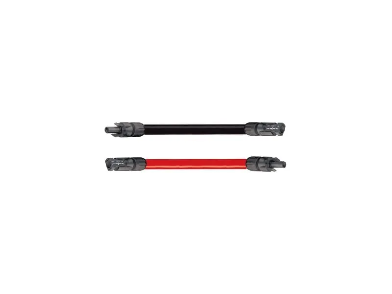 UNITECK Anschlusskabel Set 2 x 10m 4 mm^2 - Rot / Schwarz UNITECK Anschlusskabel Set 2 x 10m 4 mm^2 - Rot / Schwarz