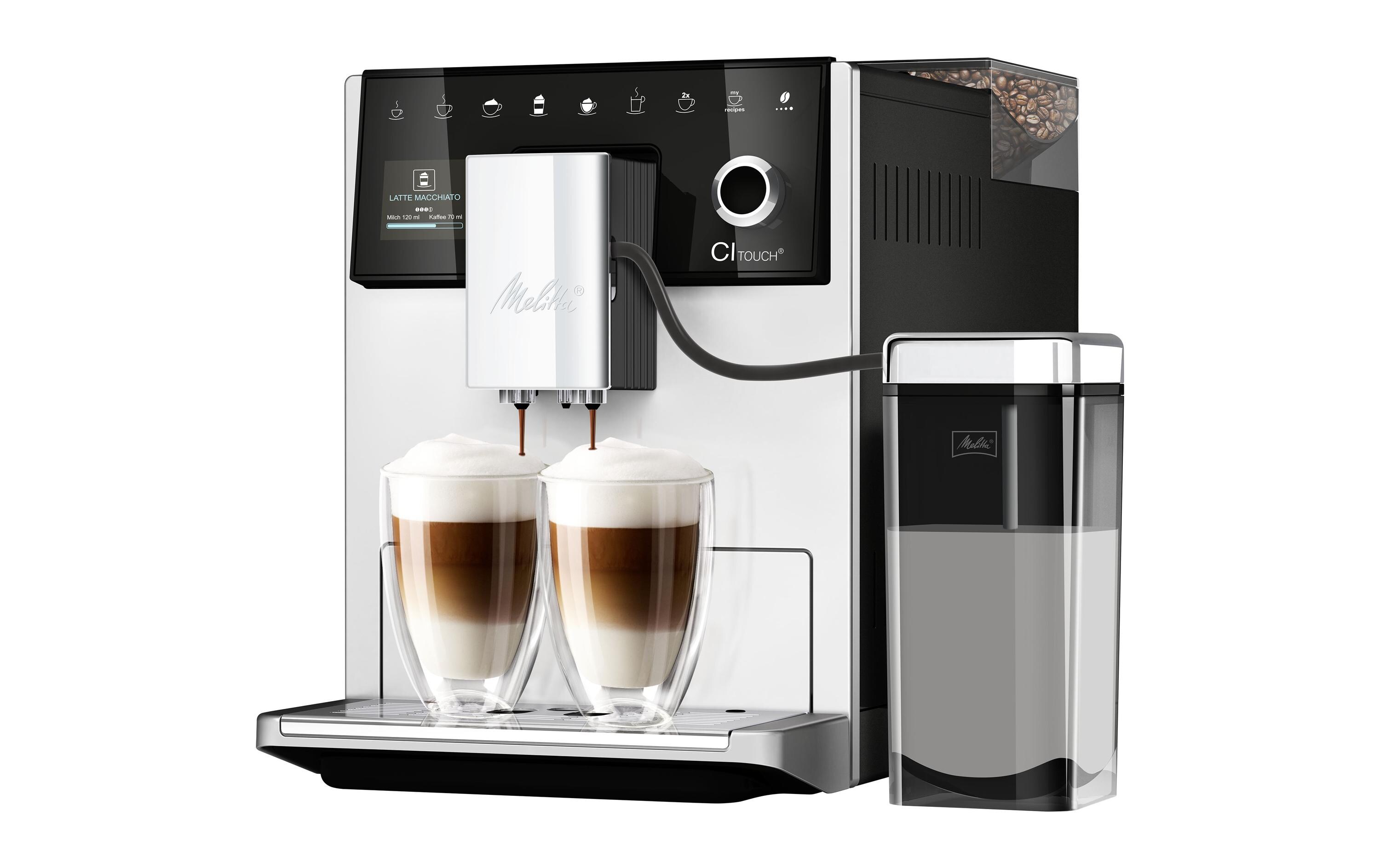 Melitta Kaffeevollautomat CI Touch Silber Melitta Kaffeevollautomat CI Touch Silber