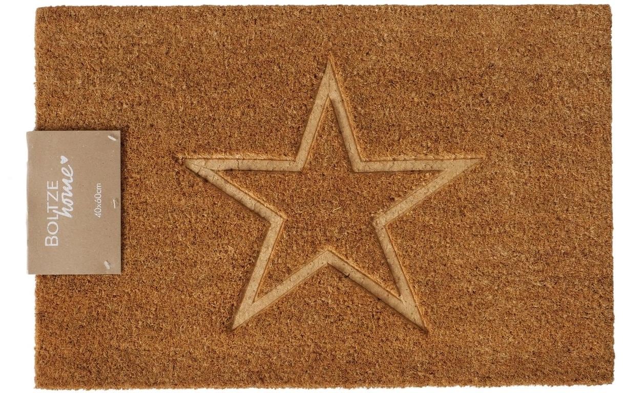 Boltze Fussmatte Stern 60 x 40 cm