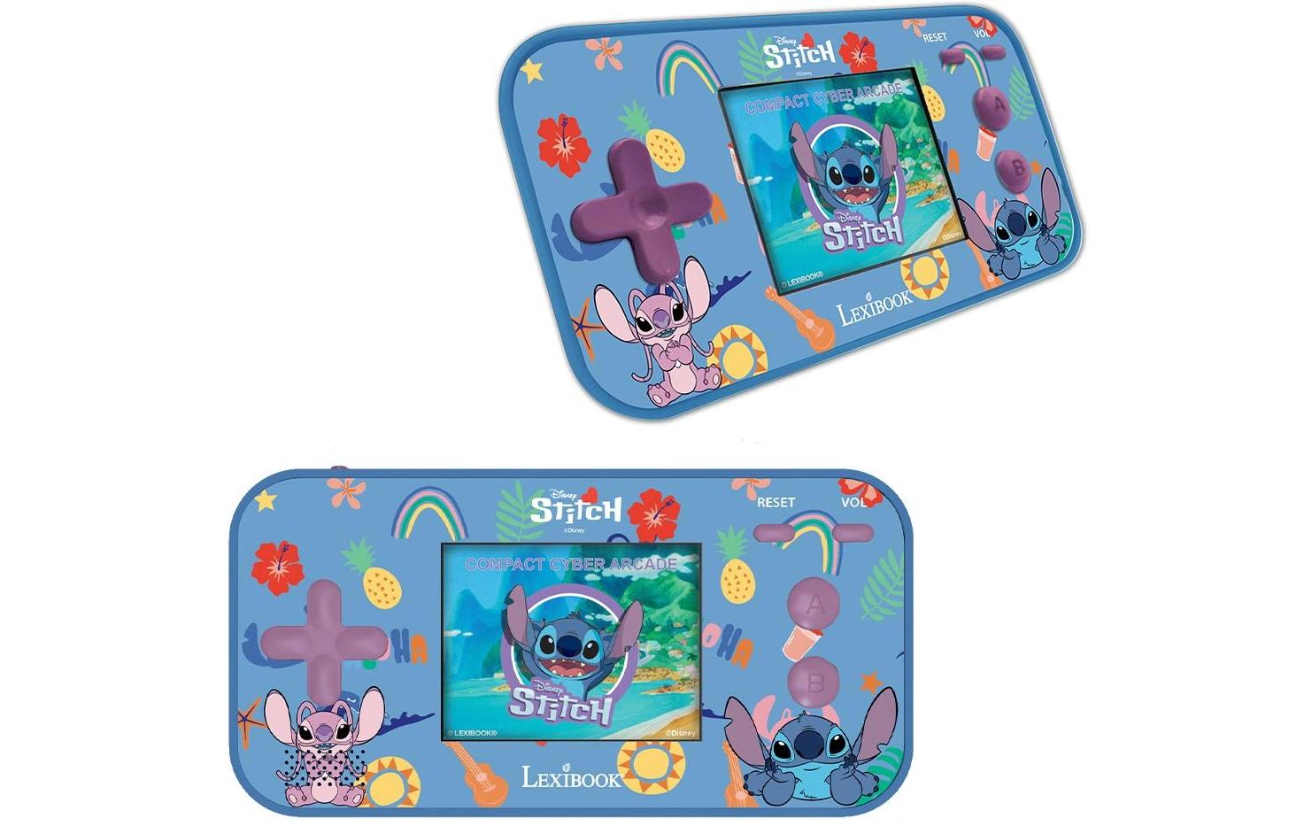 Lexibook Disney Stitch Compact Cyber Arcade Blau Lexibook Disney Stitch Compact Cyber Arcade Blau