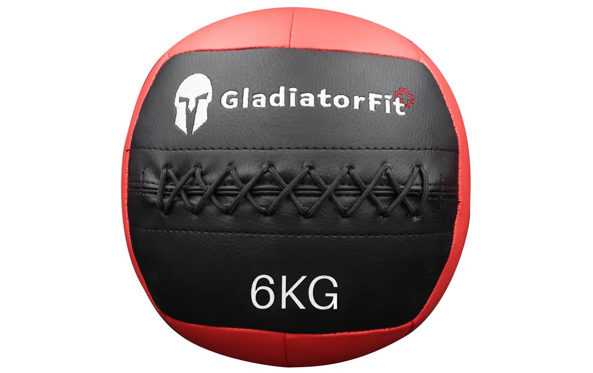 Gladiatorfit Medizinball Ultra-strapazierfähiger Wall Ball 6 kg
