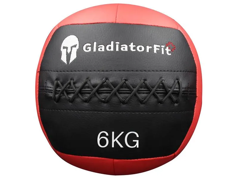 Gladiatorfit Medizinball Ultra-strapazierfähiger Wall Ball 6 kg
