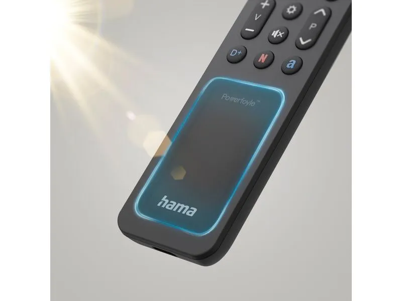 Hama Technics AG Fernbedienung Bluetooth, Solar, Multi-View, Apps Hama Technics AG Fernbedienung Bluetooth, Solar, Multi-View, Apps