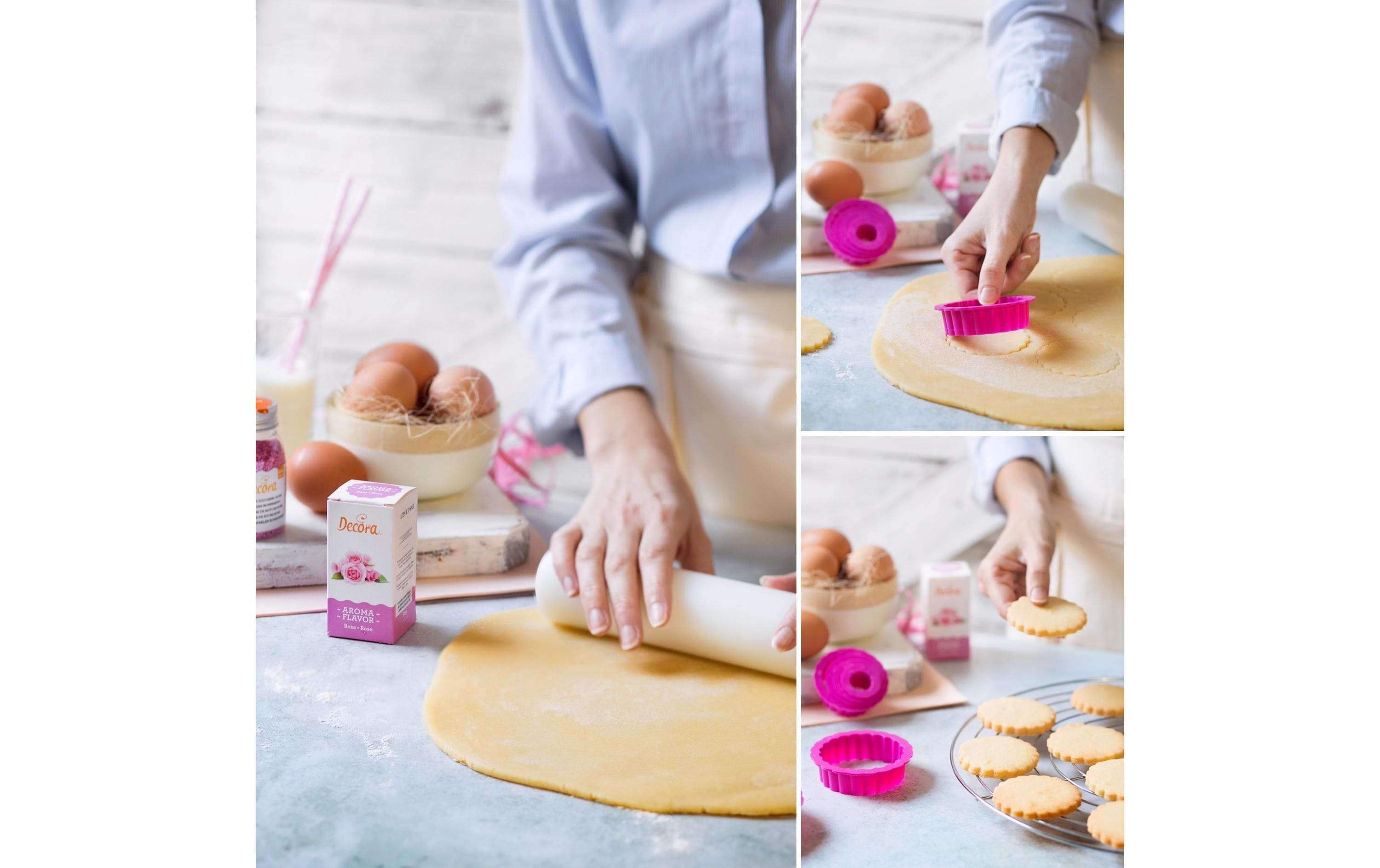 Decora Ausrollstab Weiss